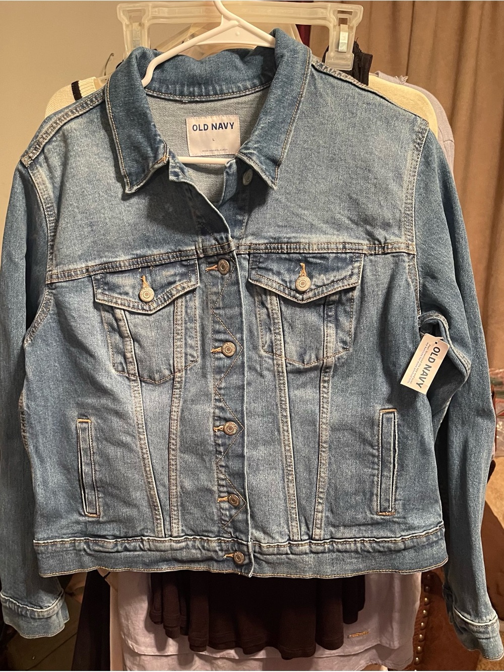 Old Navy Light Blue Denim Jean Jacket